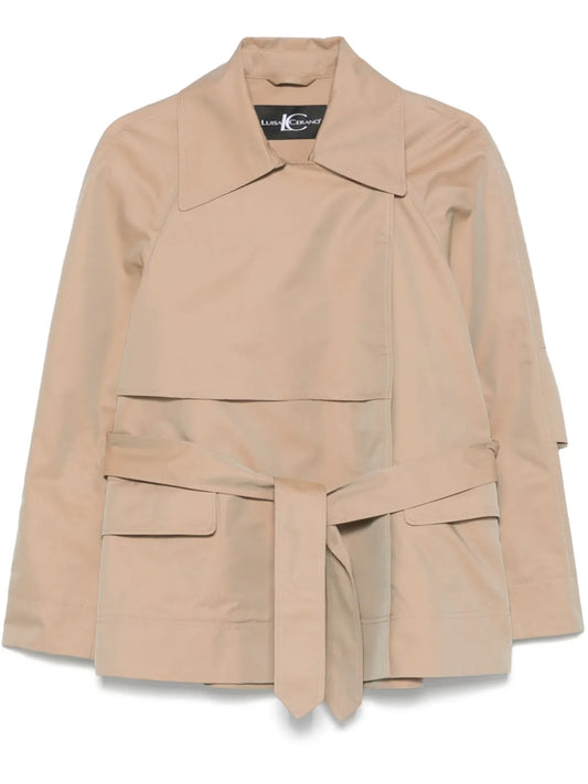 Taffeta Trench Jacket