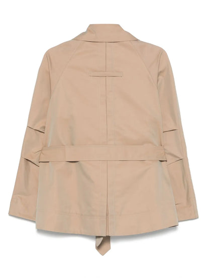 Taffeta Trench Jacket