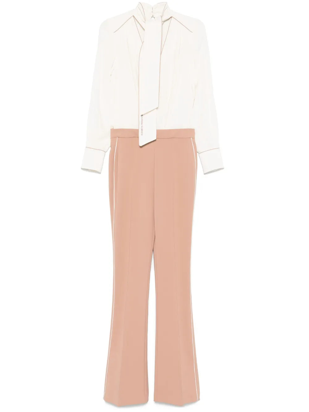 Piped Jumpsuit