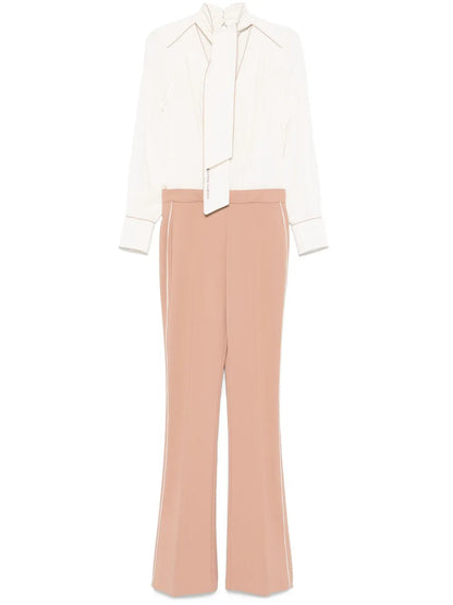 Piped Jumpsuit