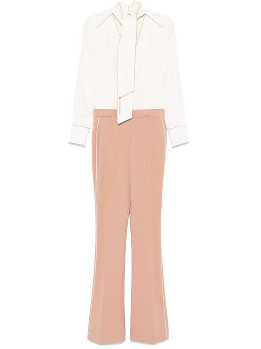 Piped Jumpsuit