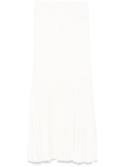 Pleated Midi Skirt