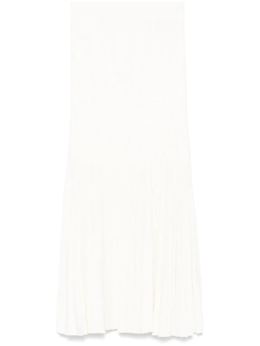 Pleated Midi Skirt