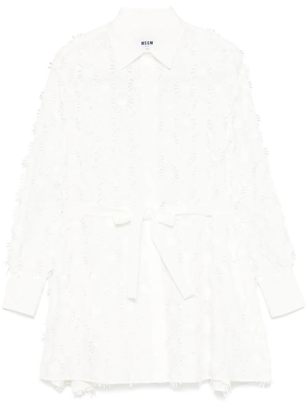 3D-Detail Mini Dress