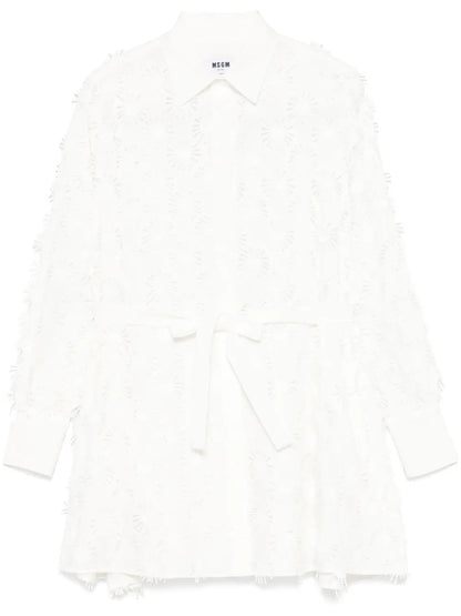 3D-Detail Mini Dress