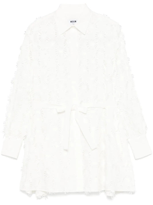 3D-Detail Mini Dress