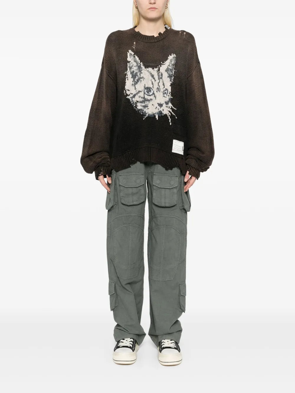 Cat-Jacquard Jumper