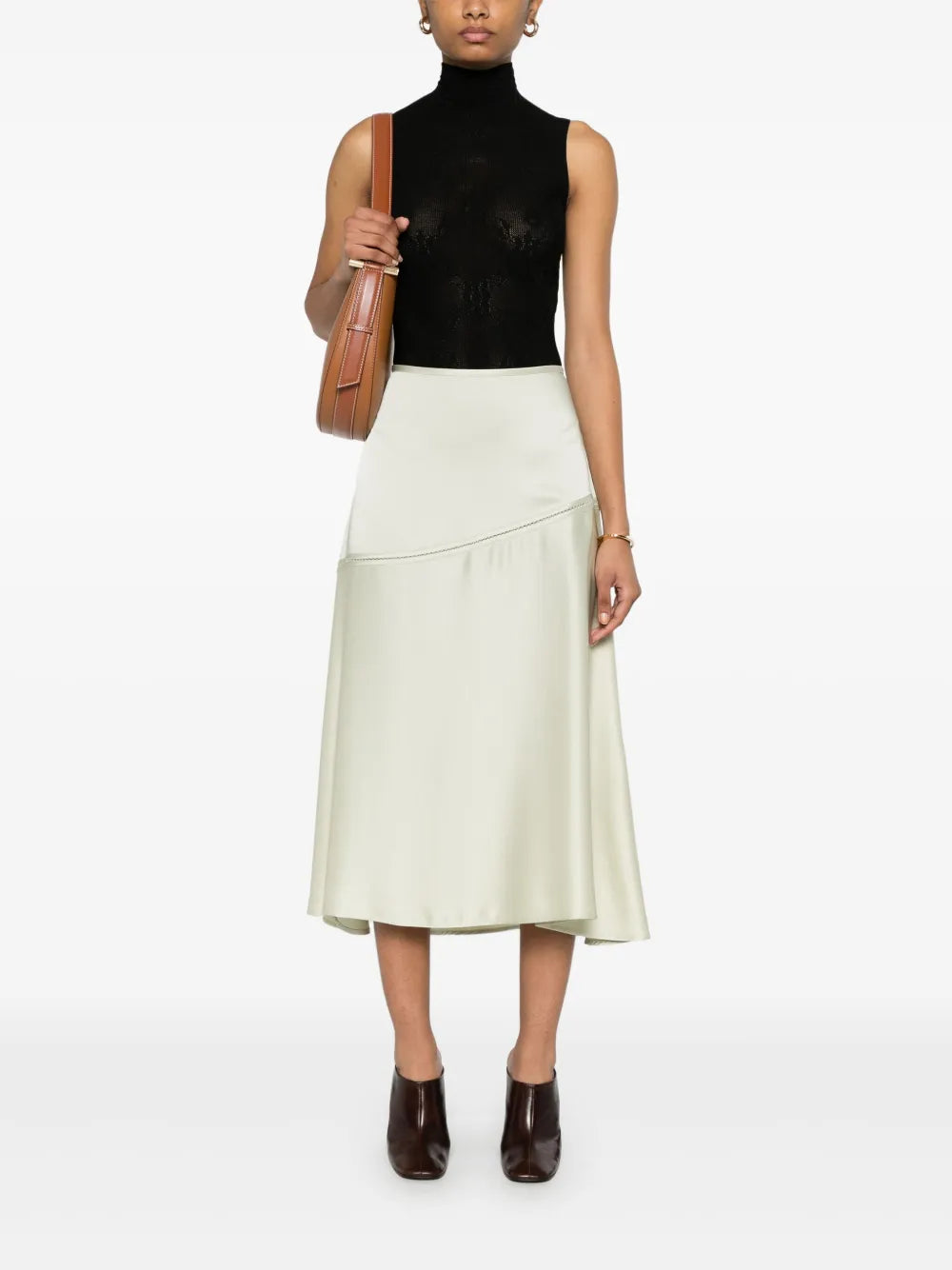 Sleeveless High-Neck Bodysuit