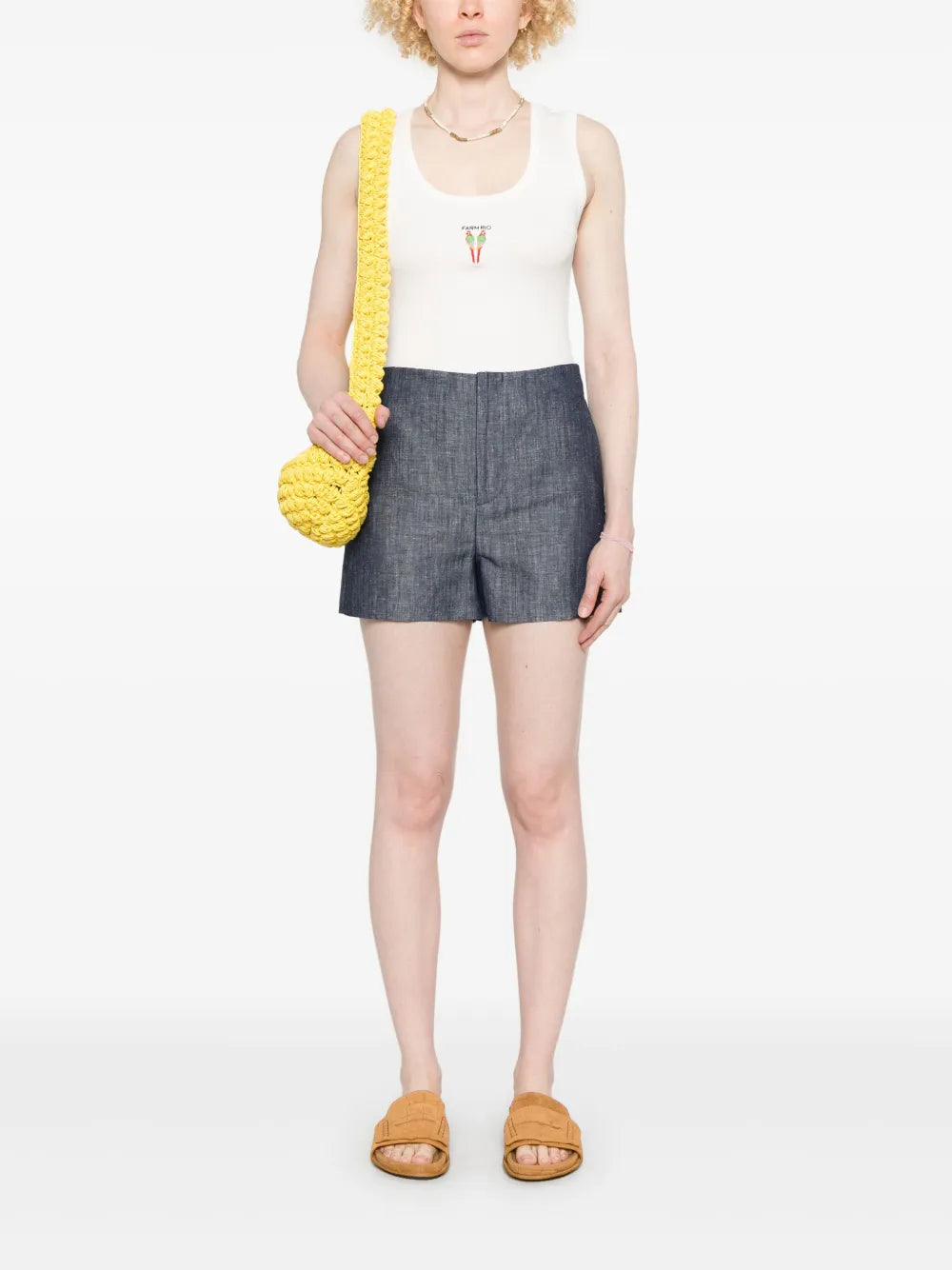 Embroidered Tank Top