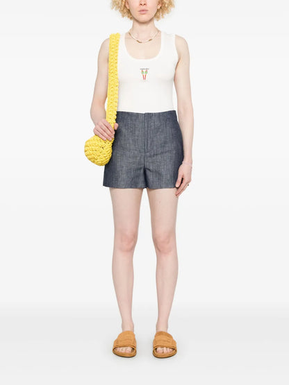 Embroidered Tank Top