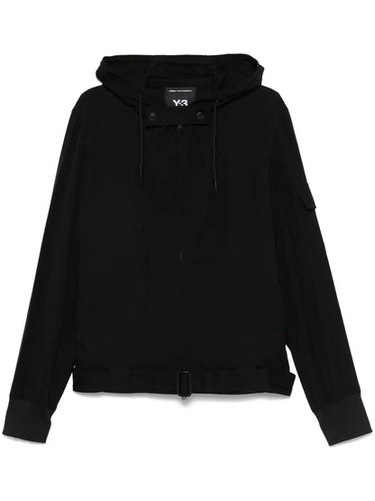 Twill Hooded Jacket
