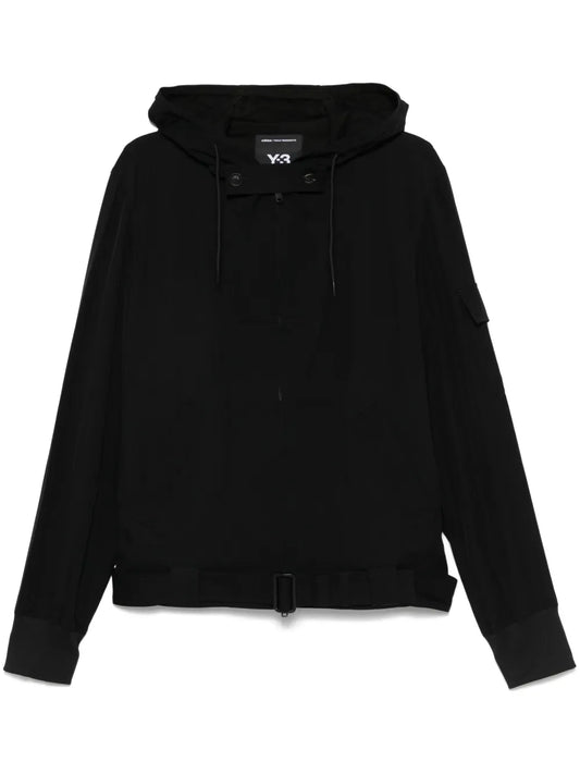 Twill Hooded Jacket
