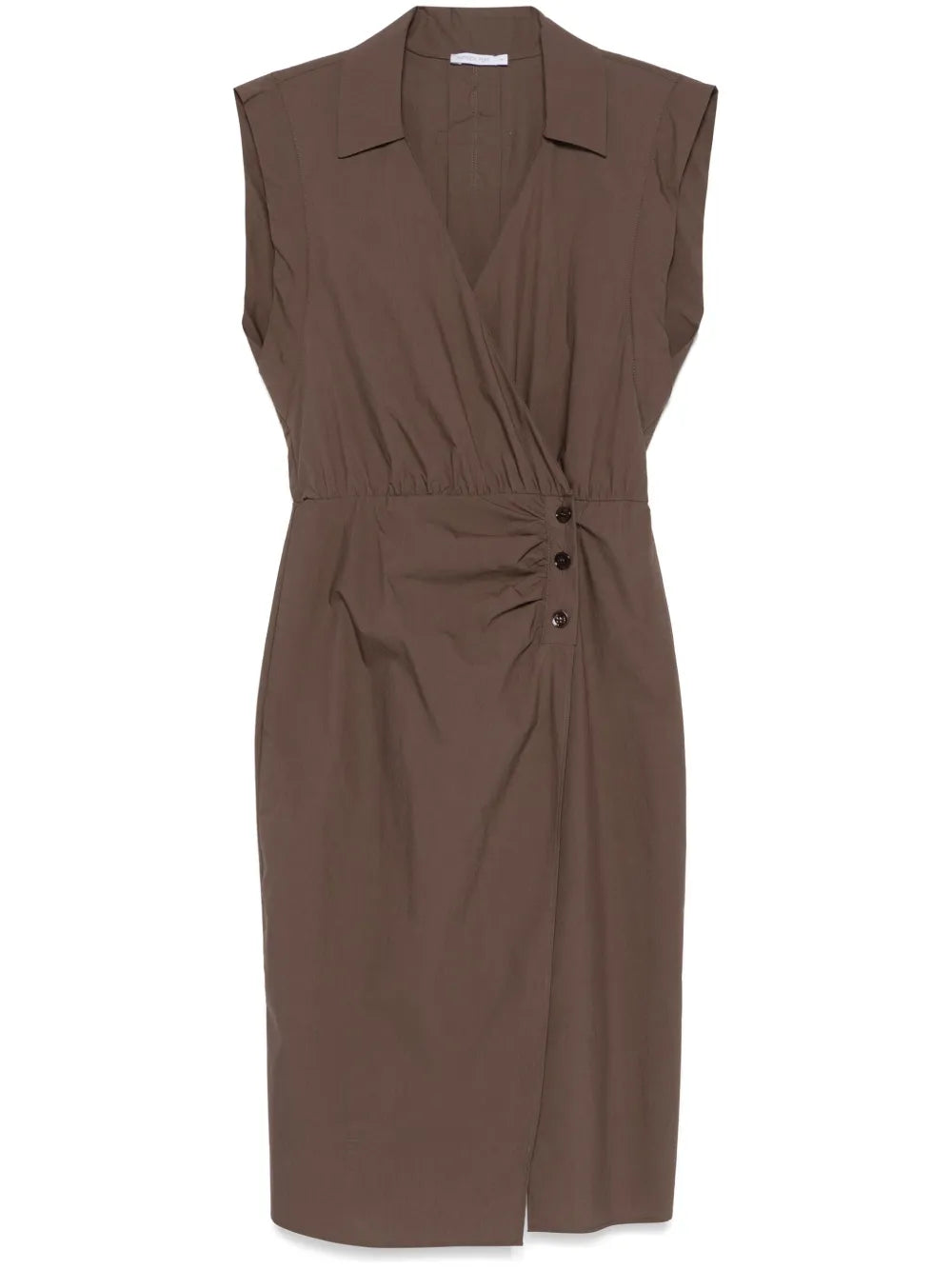 Wrap Shirt Dress
