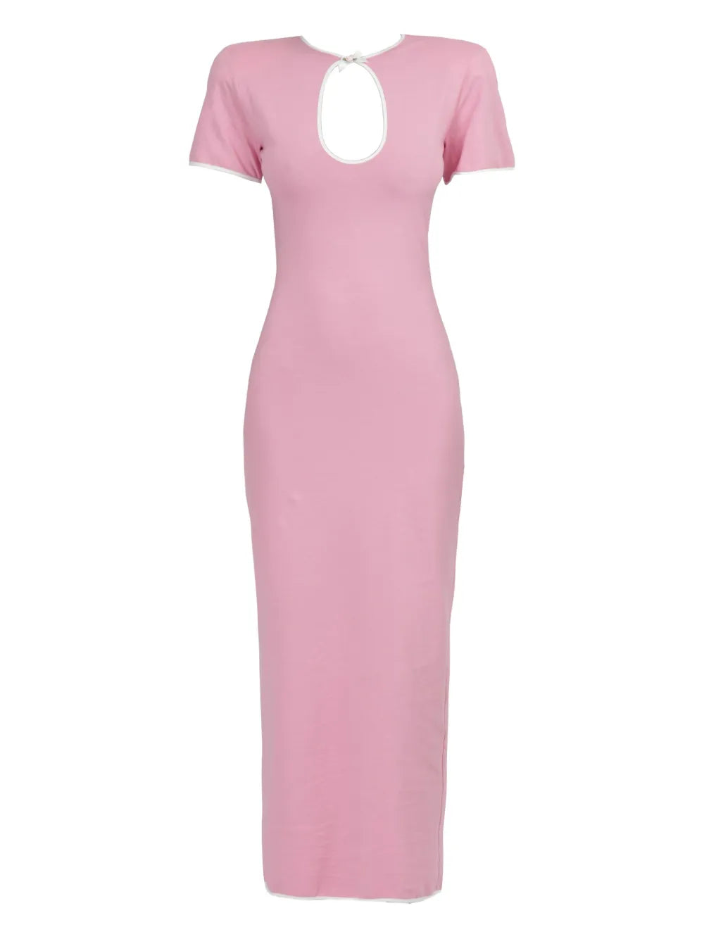 Cut-Out Jersey Midi Dress