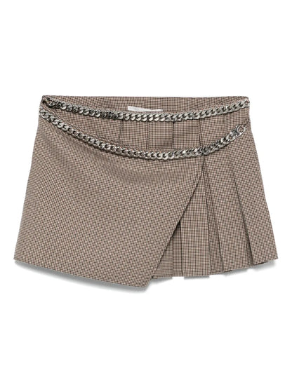Houndstooth Skirt