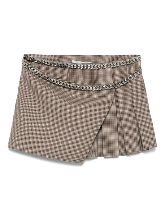 Houndstooth Skirt