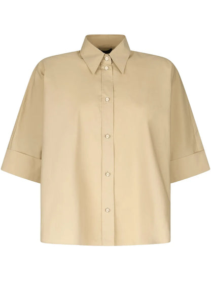 Cotton Boxy Shirt