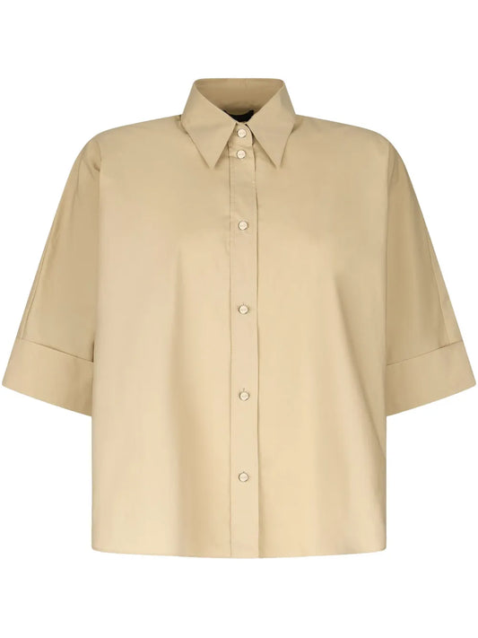 Cotton Boxy Shirt