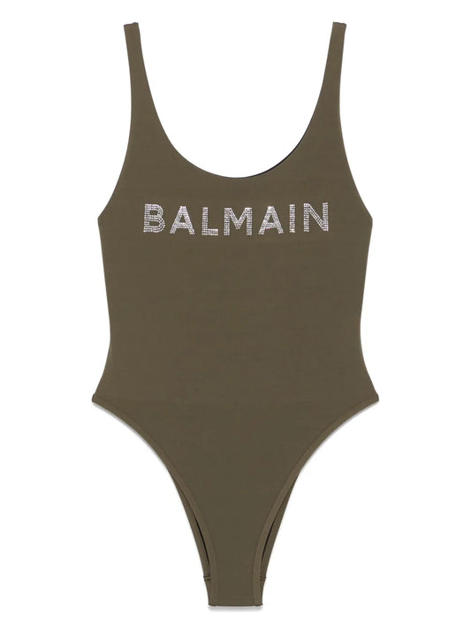 Logo-Appliqué Swimsuit