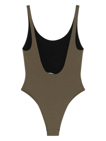 Logo-Appliqué Swimsuit
