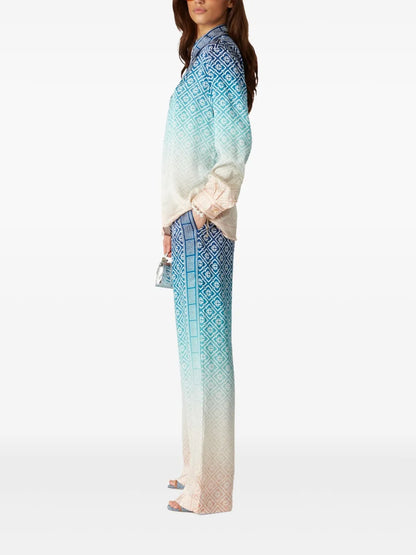 Ombré-Effect Trousers