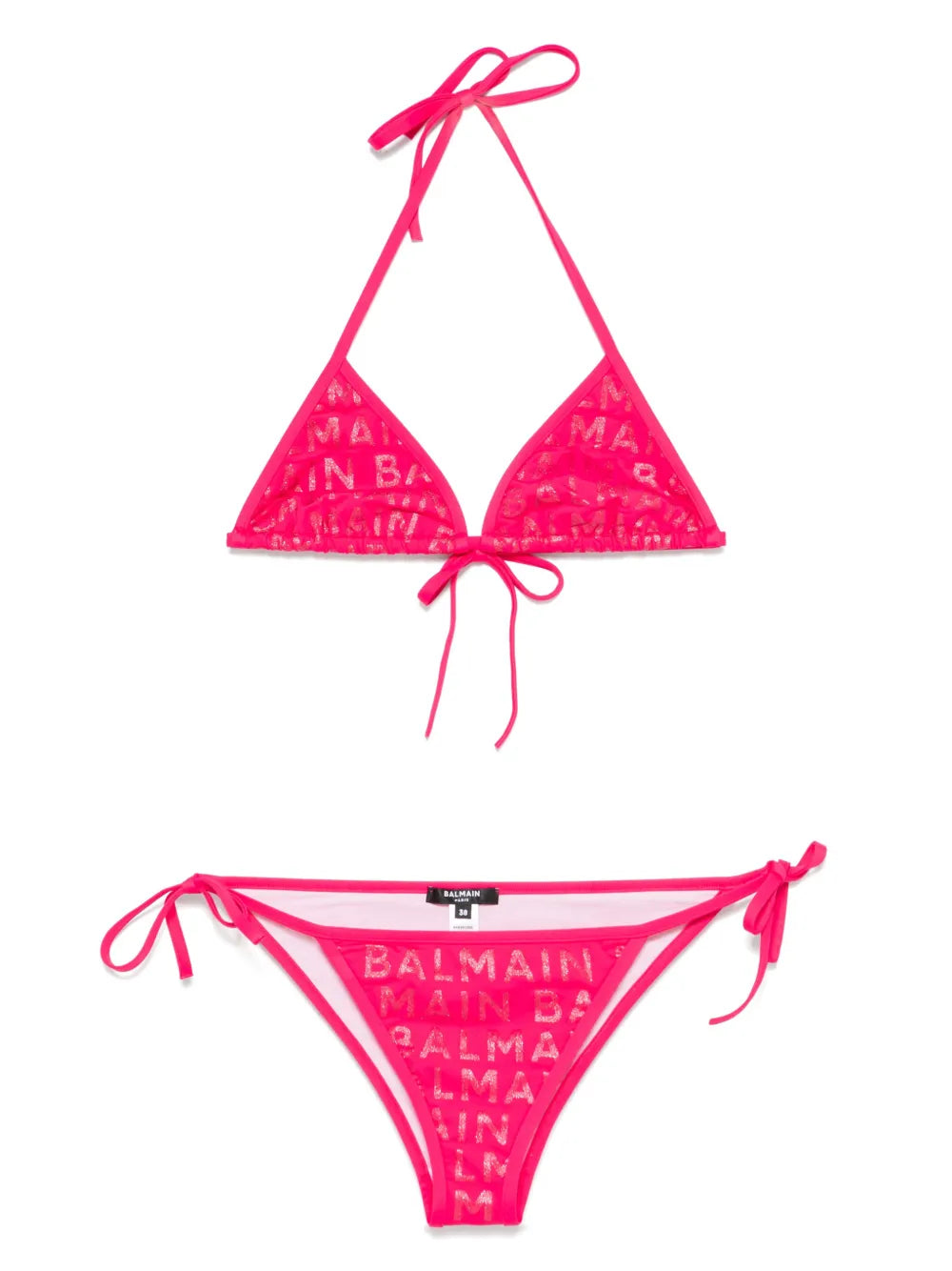 Logo-Print Bikini