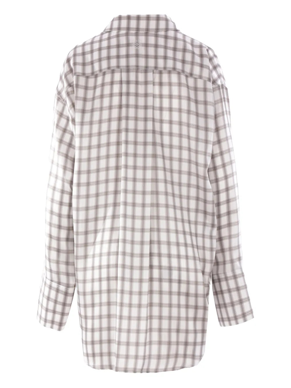 Checked Silk Shirt