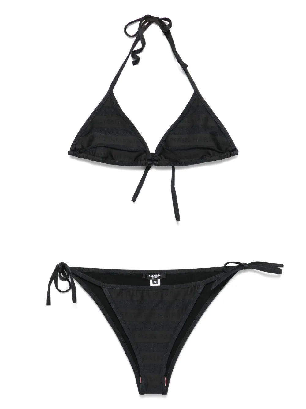 Logo-Print Bikini