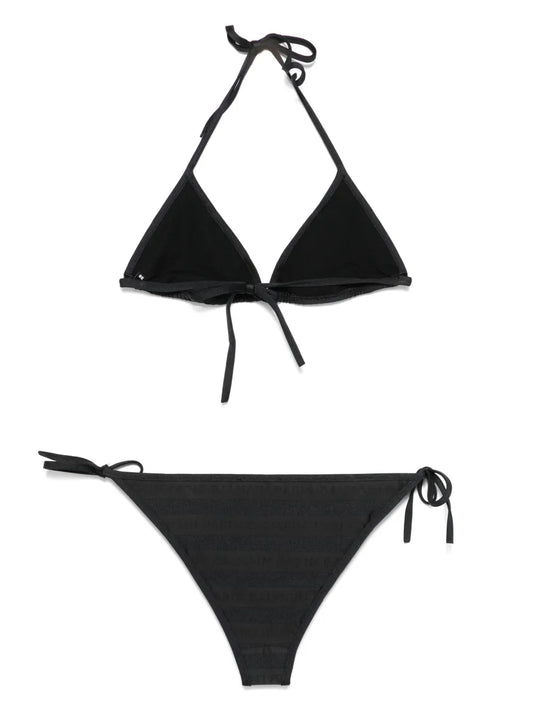 Logo-Print Bikini