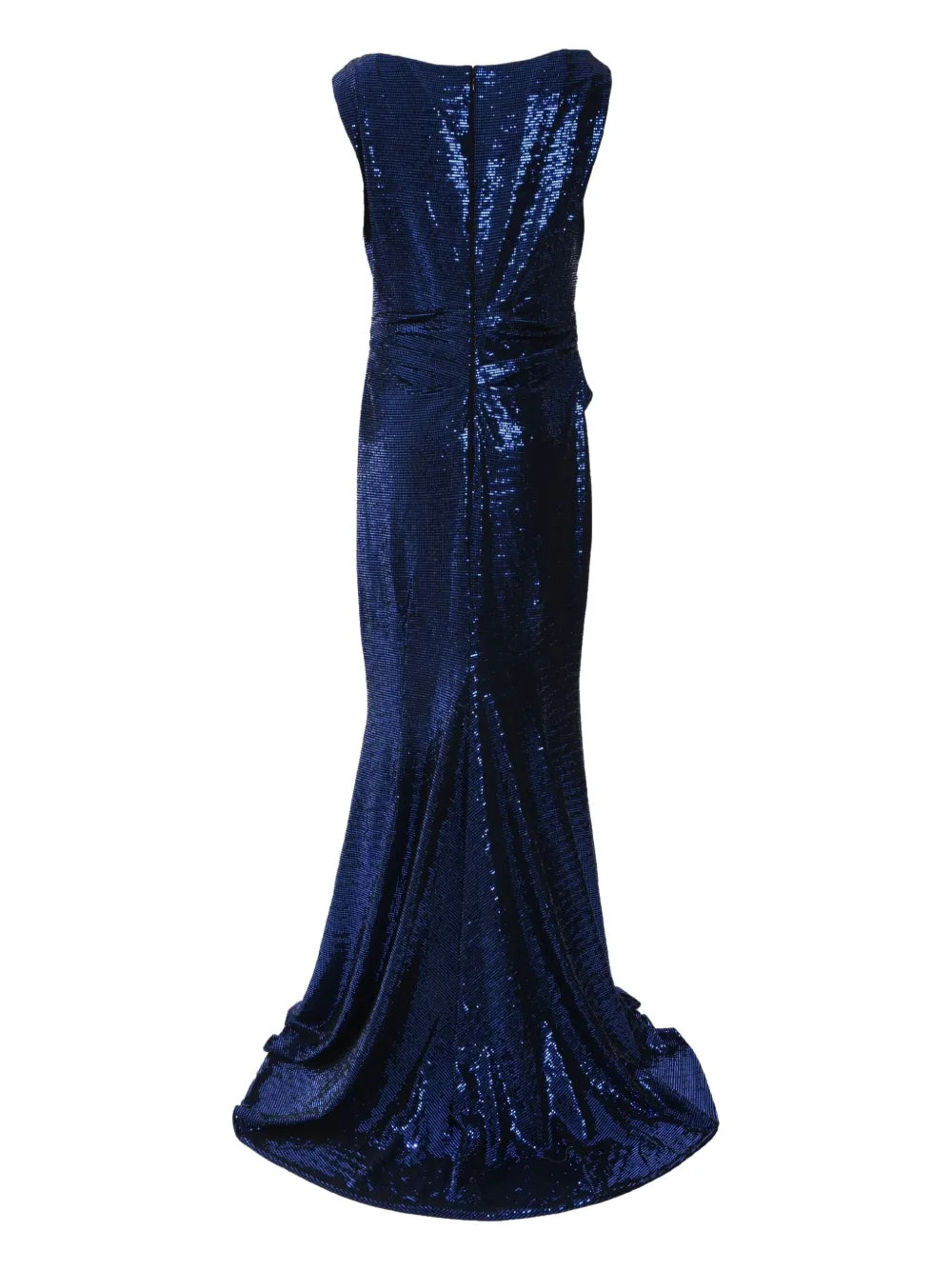 Mezzaluna Sequin-Embellished Gown