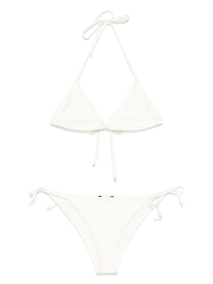 Logo-Print Bikini