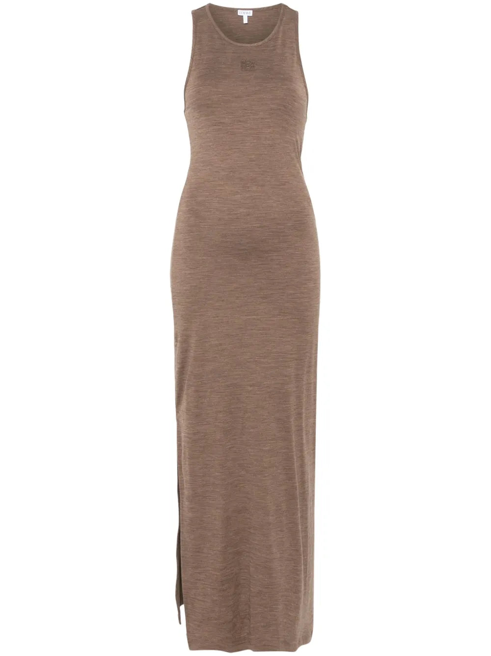 Anagram-Embroidered Maxi Dress