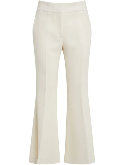 Wool Flared Trousers