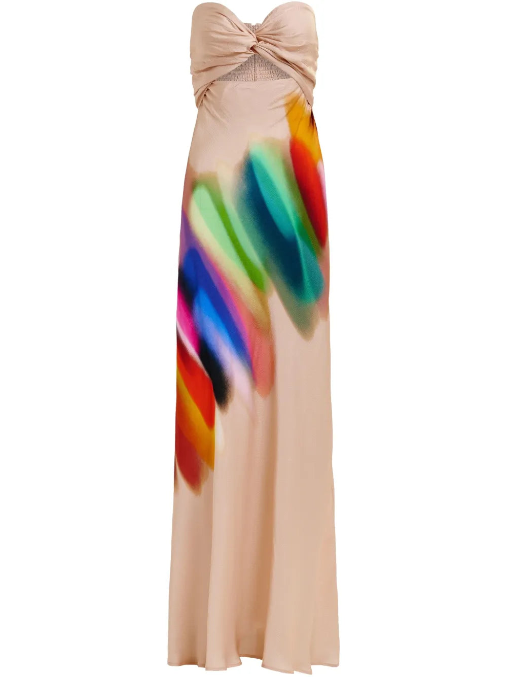 Peach Hebbles Dress