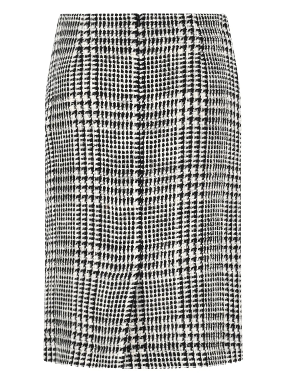 Houndstooth Pencil Skirt