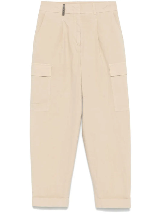 Cotton Cargo Trousers
