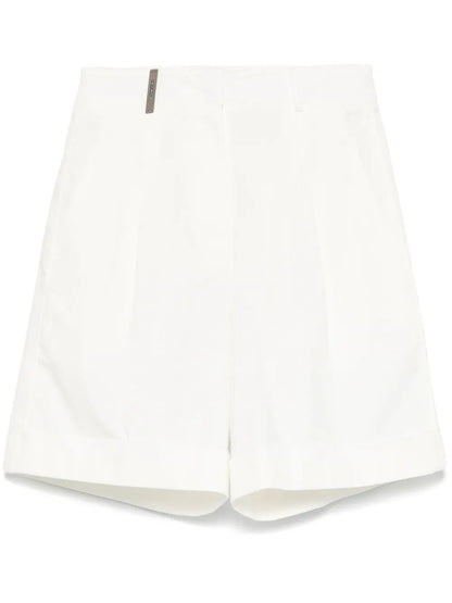 Pleated Shorts