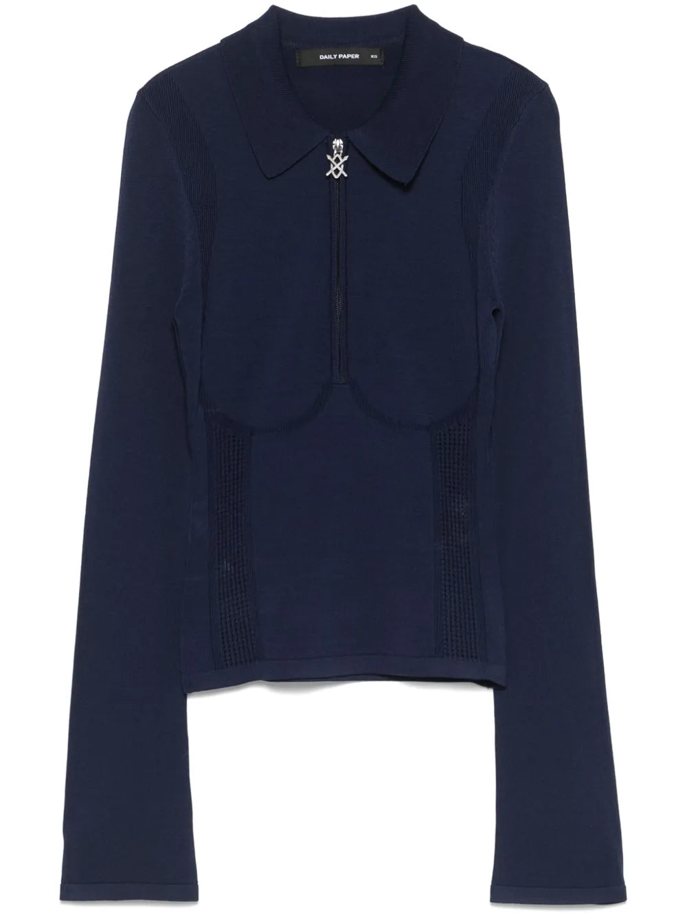 Knitted Polo Top