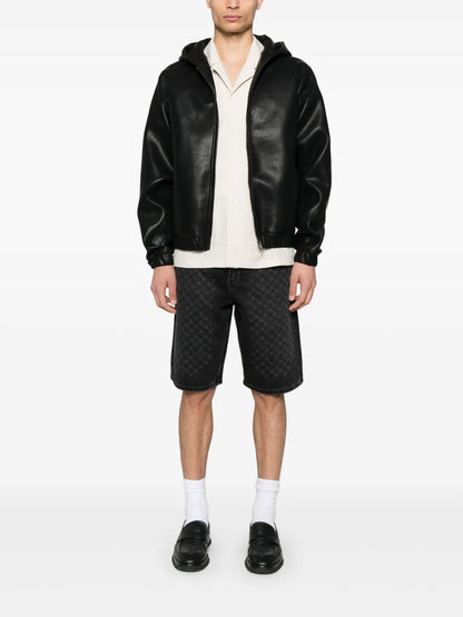 Faux-Leather Jacket