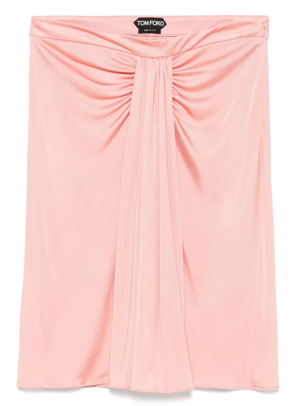 Draped-Detail Mini Skirt