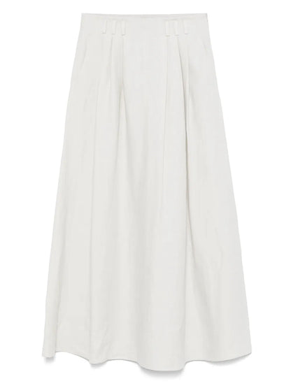 Linen Midi Skirt