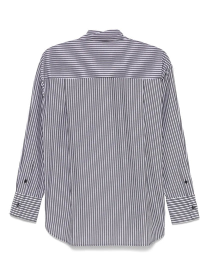 Striped Poplin Shirt