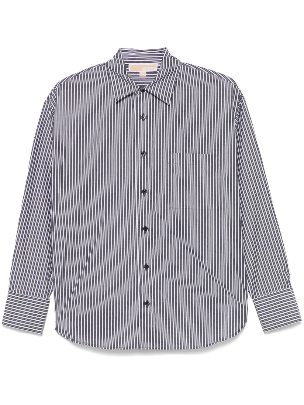 Striped Poplin Shirt