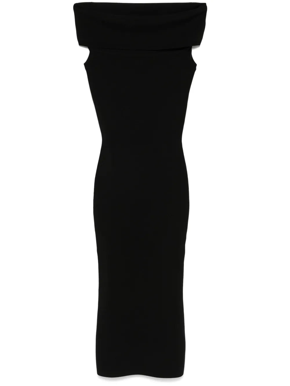 Off-Shoulder Midi Dress