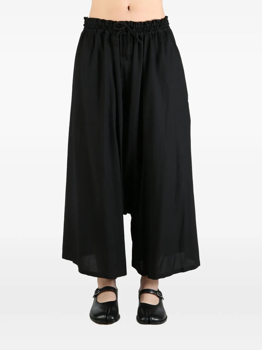 Drop-Crotch Trousers