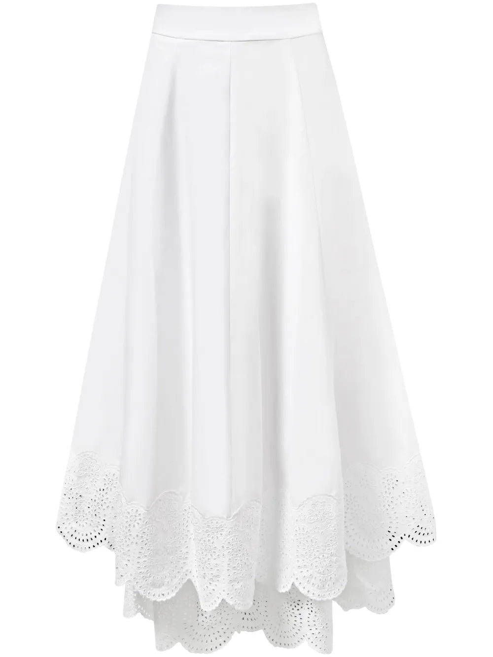 Broderie Midi Skirt