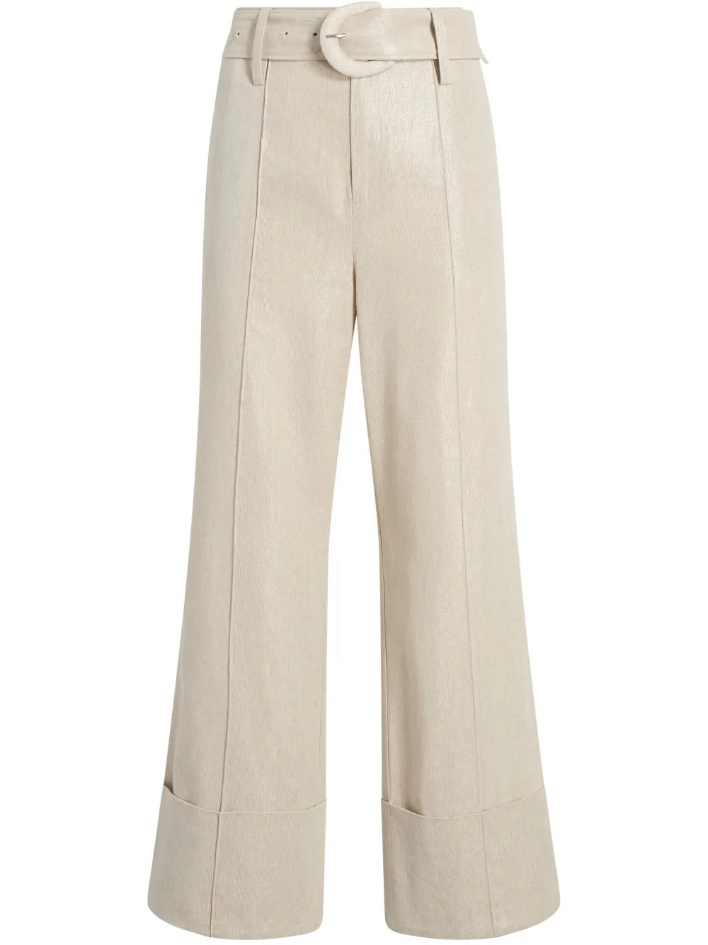 Lurex Linen Vassi Trousers