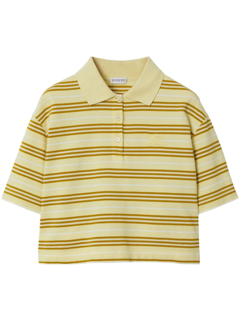 Striped Cotton Polo Shirt