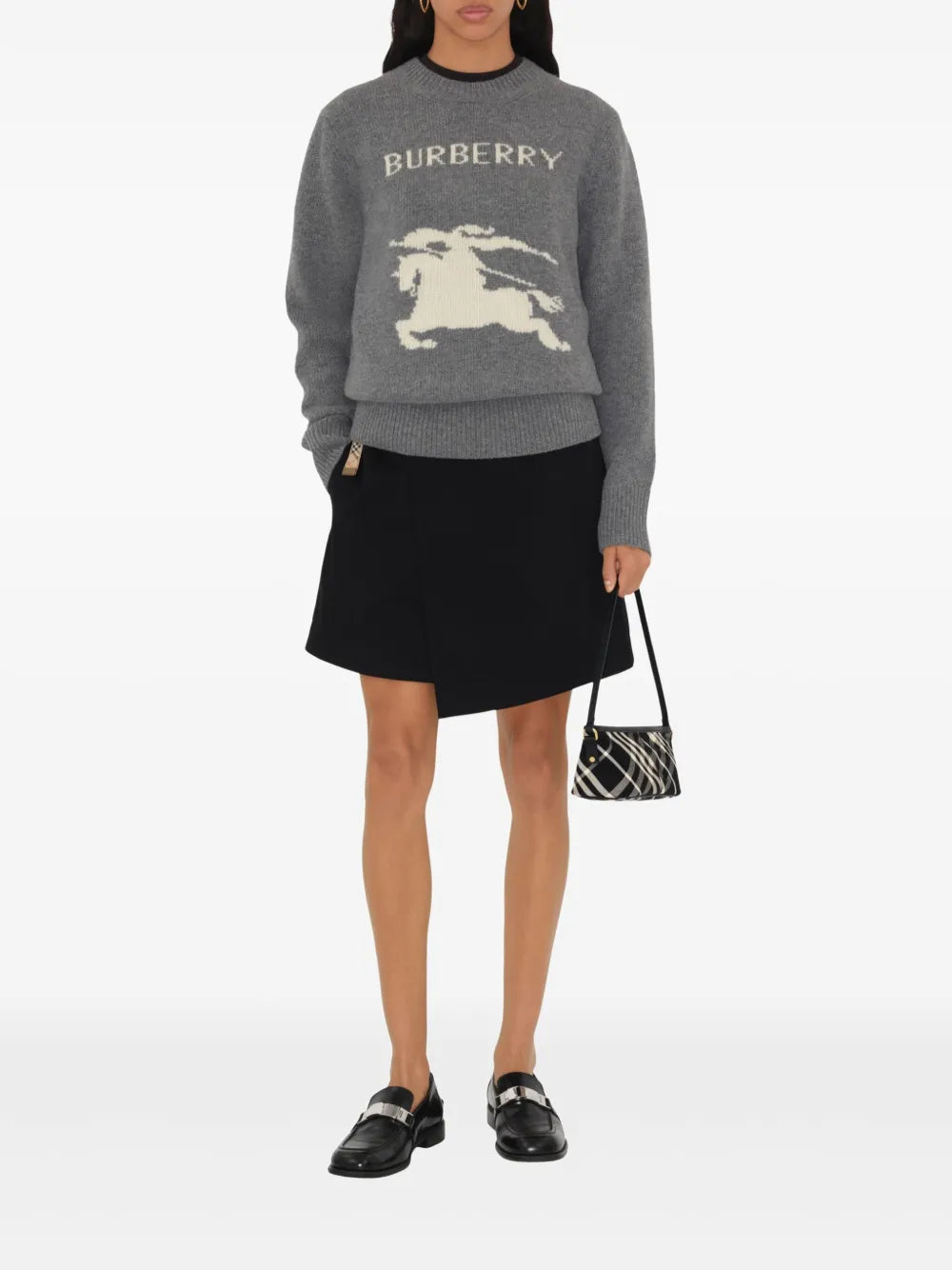 Equestrian Knight-Intarsia Jumper