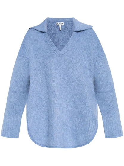 Wool Polo Sweater